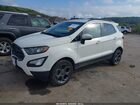 2018 Ford Ecosport Ses White vin: MAJ6P1CL0JC202957