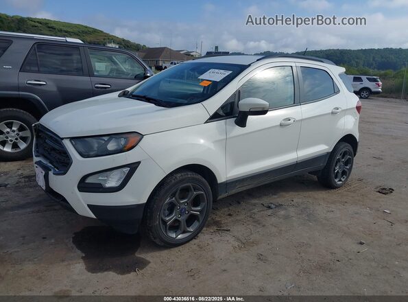 MAJ6P1CL0JC202957 2018 FORD ECOSPORT White Передня ліва чверть