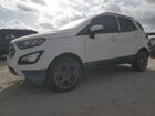 2018 Ford Ecosport Ses White vin: MAJ6P1CL4JC218174