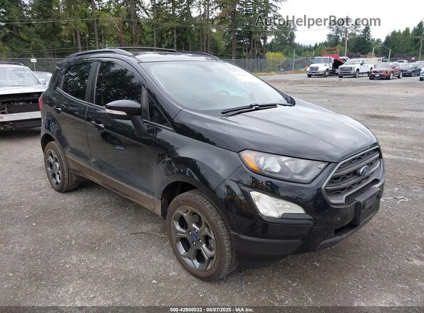 MAJ6P1CL5JC169678 2018 FORD ECOSPORT Black წინა მარჯვენა