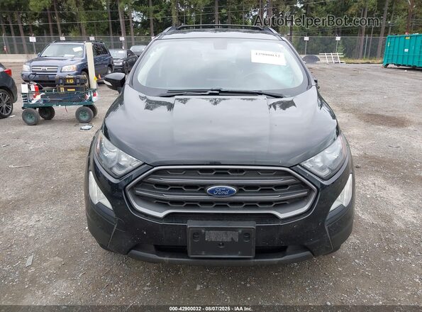 MAJ6P1CL5JC169678 2018 FORD ECOSPORT Black ხელსაწყოთა პანელის ხედი