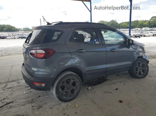 MAJ6P1CL6JC184304 2018 FORD ECOSPORT Gray Tył prawy