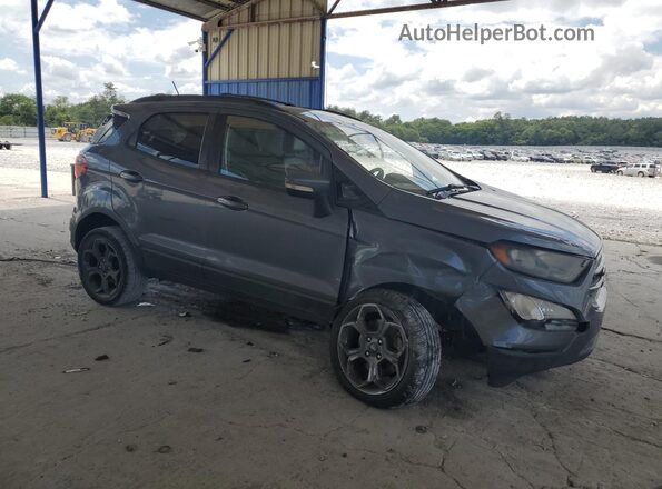 MAJ6P1CL6JC184304 2018 FORD ECOSPORT Gray Przód prawy