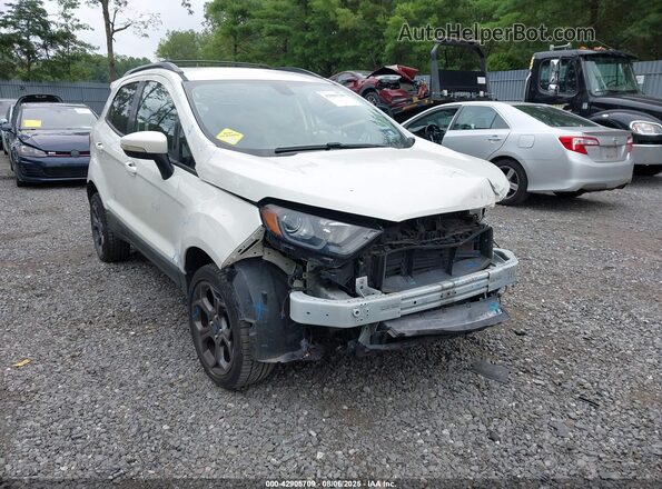 MAJ6P1CL8JC211616 2018 FORD ECOSPORT White წინა მარჯვენა