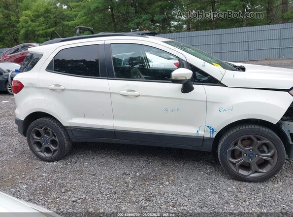 MAJ6P1CL8JC211616 2018 FORD ECOSPORT White უკანა სალონის ხედი