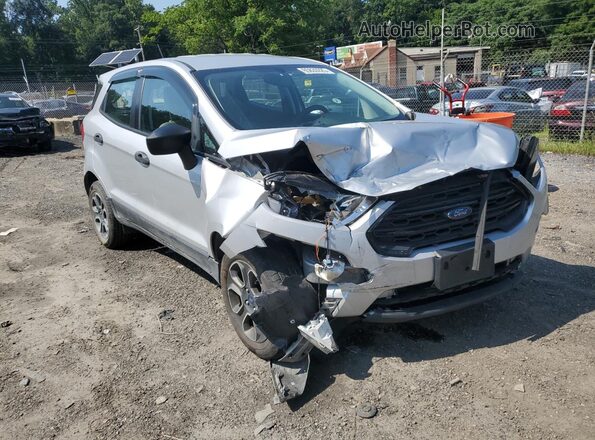 MAJ6P1SL4JC223599 2018 FORD ECOSPORT Silver წინა მარჯვენა