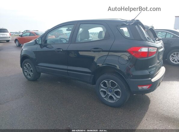 MAJ6P1SL6JC161056 2018 FORD ECOSPORT Black Rear left