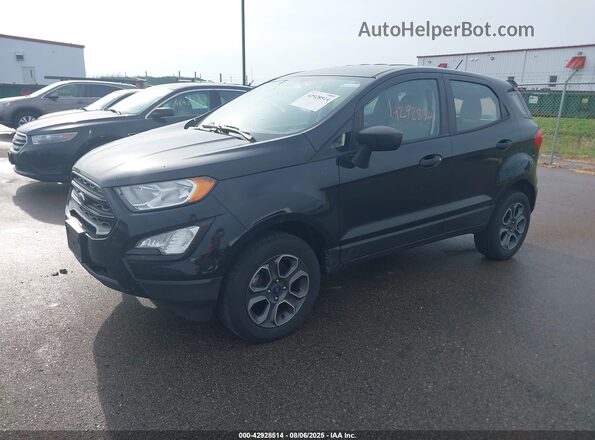 MAJ6P1SL6JC161056 2018 FORD ECOSPORT Black Front left