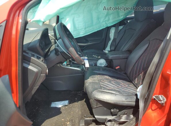 MAJ6P1UL1JC215702 2018 FORD ECOSPORT Красный Вид салона спереди