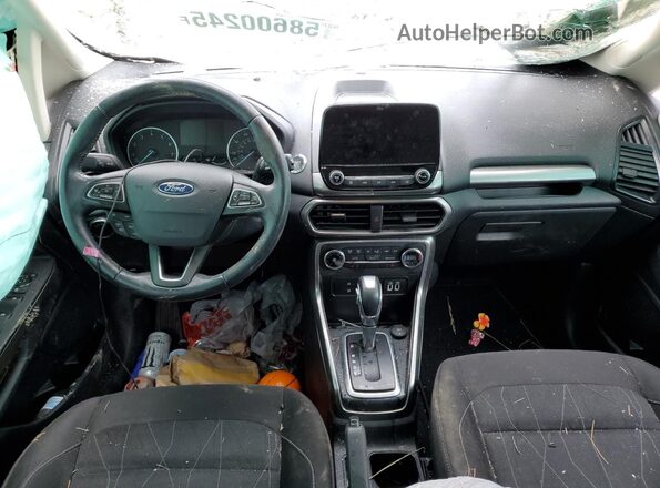 MAJ6P1UL2JC162492 2018 FORD ECOSPORT Gray Vista del salpicadero