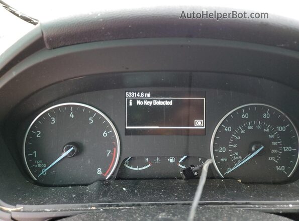 MAJ6P1UL2JC162492 2018 FORD ECOSPORT Gray Vista del cuadro de instrumentos