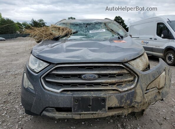 MAJ6P1UL2JC162492 2018 FORD ECOSPORT Gray Vista frontal