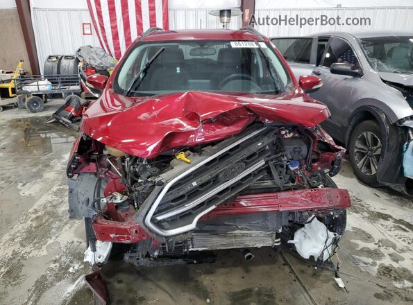 MAJ6P1UL7JC246789 2018 FORD ECOSPORT Бордовый Вид спереди