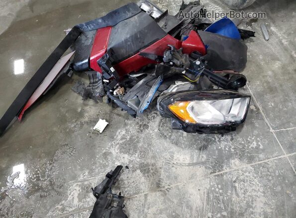 MAJ6P1UL7JC246789 2018 FORD ECOSPORT Бордовый Вид подкапотного пространства