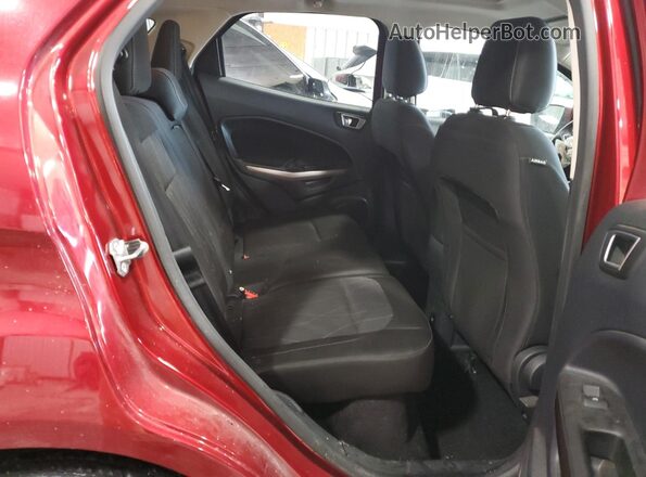 MAJ6P1UL7JC246789 2018 FORD ECOSPORT Бордовый Вид задних сидений