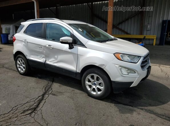 MAJ6P1UL9JC207430 2018 FORD ECOSPORT White წინა მარჯვენა