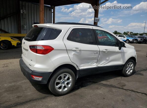 MAJ6P1UL9JC207430 2018 FORD ECOSPORT White უკანა მარჯვენა