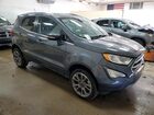 2018 Ford Ecosport Titanium Gray vin: MAJ6P1WL3JC237388