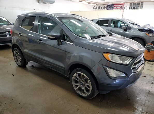 MAJ6P1WL3JC237388 2018 FORD ECOSPORT Gray Delantero derecho