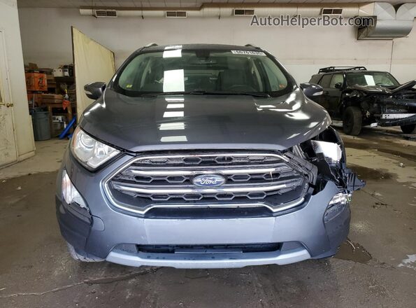 MAJ6P1WL3JC237388 2018 FORD ECOSPORT Gray Vista frontal