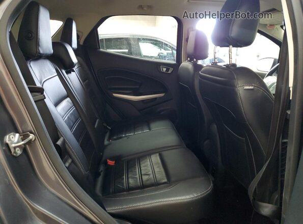 MAJ6P1WL3JC237388 2018 FORD ECOSPORT Gray Vista interior trasera