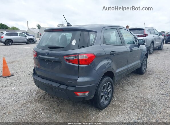 MAJ6S3FL6MC426731 2021 FORD ECOSPORT Gray Tył prawy