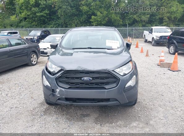 MAJ6S3FL6MC426731 2021 FORD ECOSPORT Gray Widok zestawu wskaźników