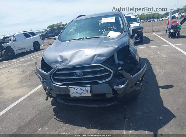 MAJ6S3GL6MC448968 2021 FORD ECOSPORT Gray Вид щитка приладів