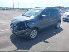 2021 Ford Ecosport Se Gray vin: MAJ6S3GL6MC448968
