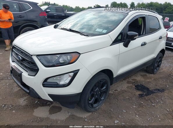 MAJ6S3JL2MC400411 2021 FORD ECOSPORT White Vista tres cuartos delantera izquierda