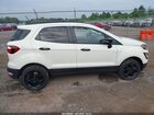 2021 Ford Ecosport Ses White vin: MAJ6S3JL2MC400411