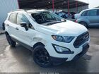 2021 Ford Ecosport Ses Белый vin: MAJ6S3JL9MC426679