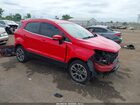 2020 Ford Ecosport Titanium Red vin: MAJ6S3KL6LC322714