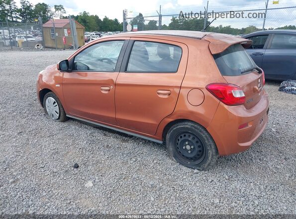 ML32A3HJ1JH005377 2018 MITSUBISHI MIRAGE Orange უკანა მარცხენა