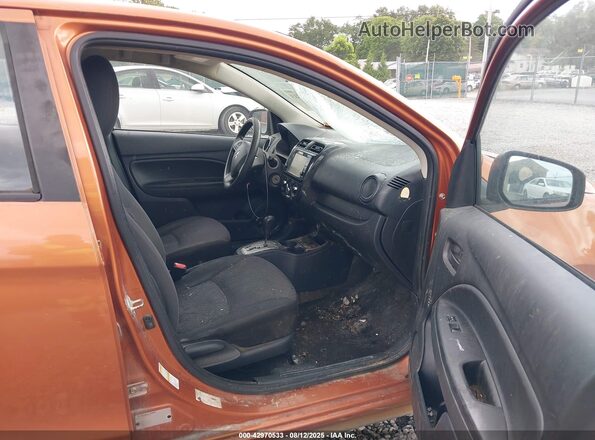 ML32A3HJ1JH005377 2018 MITSUBISHI MIRAGE Orange წინა სალონის ხედი