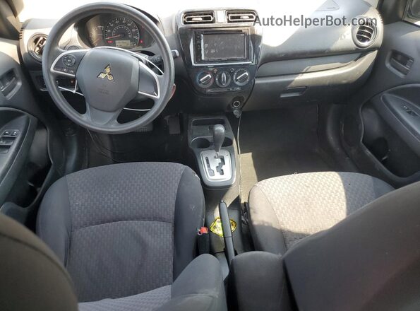 ML32A3HJ5JH005110 2018 MITSUBISHI MIRAGE Black წინა პანელის ხედი