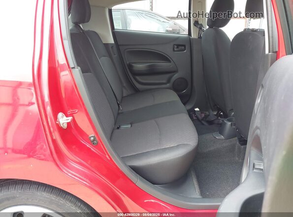 ML32A3HJ5JH013319 2018 MITSUBISHI MIRAGE Red VIN კოდის სტიკერის ხედი