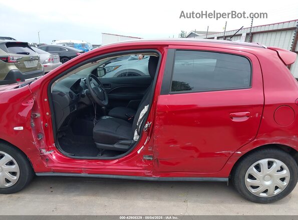 ML32A3HJ5JH013319 2018 MITSUBISHI MIRAGE Red 