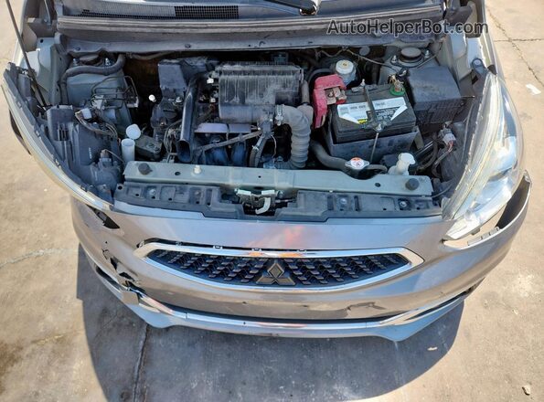 ML32A5HJ4JH004896 2018 MITSUBISHI MIRAGE Gray უკანა სალონის ხედი