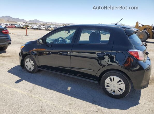 ML32AUHJ4MH007649 2021 MITSUBISHI MIRAGE Black Հետևի ձախ