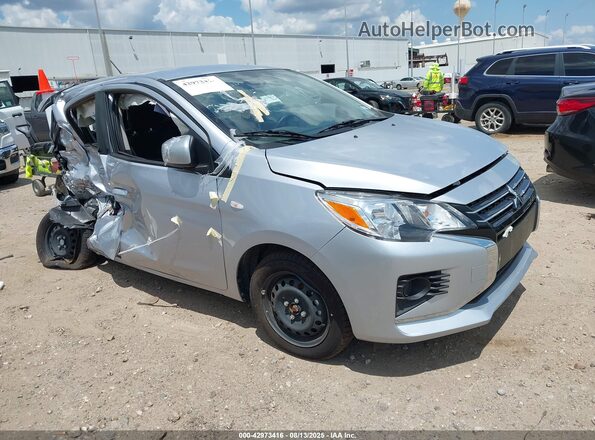 ML32AUHJ4RH030680 2024 MITSUBISHI MIRAGE Серебряный Передняя правая четверть