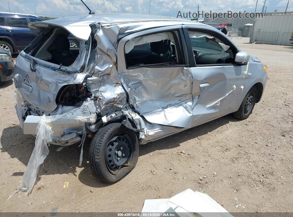 ML32AUHJ4RH030680 2024 MITSUBISHI MIRAGE Серебряный Задняя правая четверть
