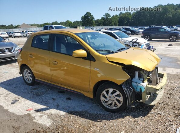 ML32AUHJ5MH006705 2021 MITSUBISHI MIRAGE Золотой Передняя правая четверть