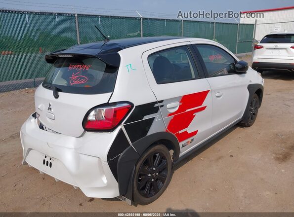ML32AWHJ2PH004524 2023 MITSUBISHI MIRAGE White Задня права чверть