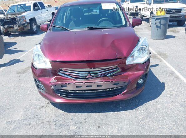 ML32F3FJ6KHF15233 2019 MITSUBISHI MIRAGE G4 Бордовый Вид спереди