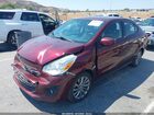 2019 Mitsubishi Mirage G4 Es Бордовый vin: ML32F3FJ6KHF15233
