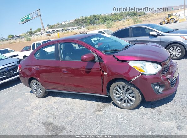 ML32F3FJ6KHF15233 2019 MITSUBISHI MIRAGE G4 Бордовый Вид щитка приборов