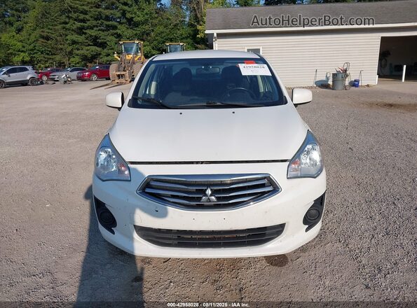 ML32F3FJ7JHF07477 2018 MITSUBISHI MIRAGE G4 White Rear interior view