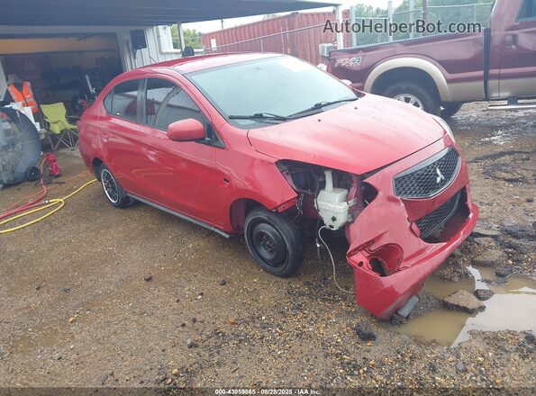 ML32F3FJ7LHF06865 2020 MITSUBISHI MIRAGE G4 Красный Передняя правая четверть