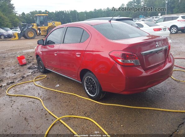 ML32F3FJ7LHF06865 2020 MITSUBISHI MIRAGE G4 Красный Задняя левая четверть